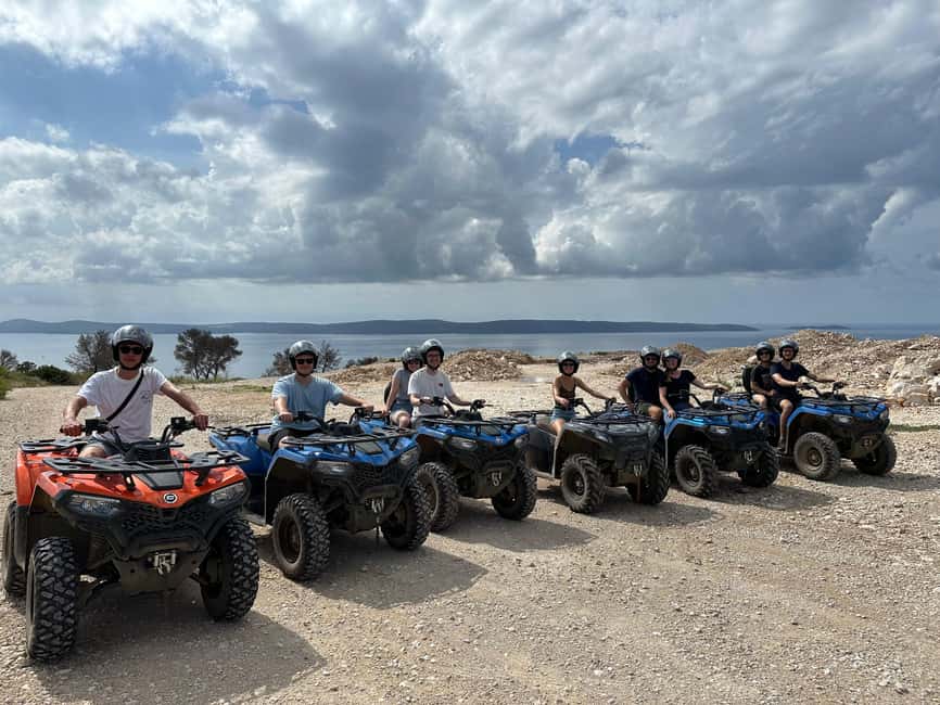Trogir, Žedno: Čiovo Island 100% Off-Road Quad ATV Tour - Who this quad tour suits best, and who should double-check