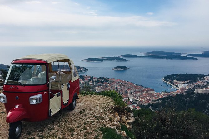 Tuk Tuk Sightseeing Tour of Hvar - Velo Grablje: the lavender village and the Village of millioners nickname