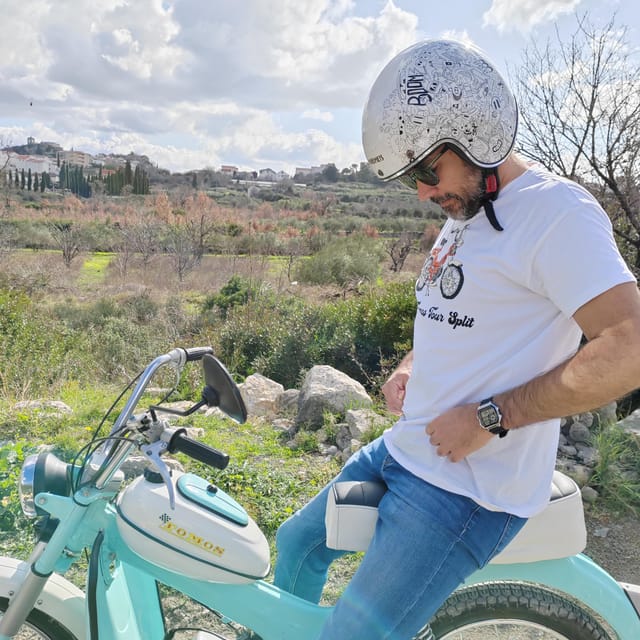 Unique vintage Tomos moped tour Split - Back to the '80s - Coffee and Guuc Juice: The Break That Makes the Ride Work