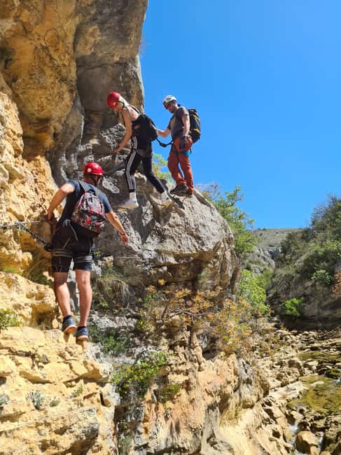 Via ferrata Čikola Canyon - Language and guide style: English makes it easier