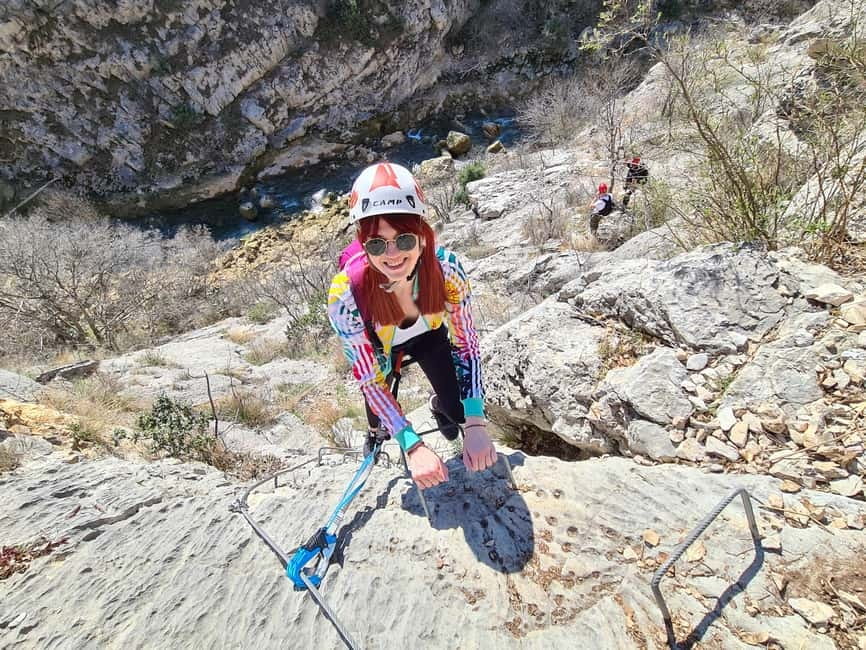 Via ferrata Čikola Canyon - The “iron path” setup: harness, helmet, and the guide briefing