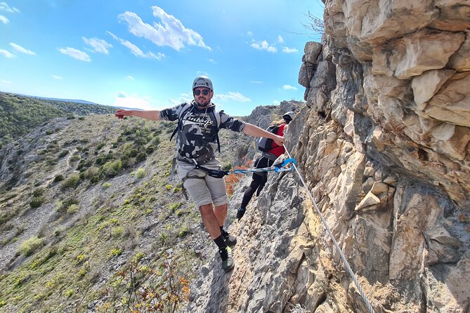Via Ferrata tour - Čikola Canyon - What via ferrata actually means for beginners (and for kids)