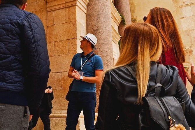 Walking Tour of Split with a 'Magister' of History - Peristyle of Diocletian’s Palace: the central square, built to impress