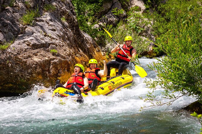 Whitewater Rafting on Cetina River from Split or Šestanovac - The uphill finish: steep steps after you get out of the river