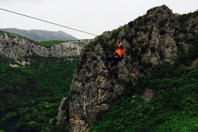 Zipline Croatia: Cetina Canyon Zipline Adventure from Omis - Where the value comes from at about $96.74 per person